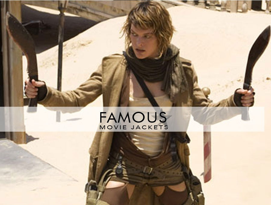 Resident Evil Extinction Milla Jovovich Alice Costume Coat