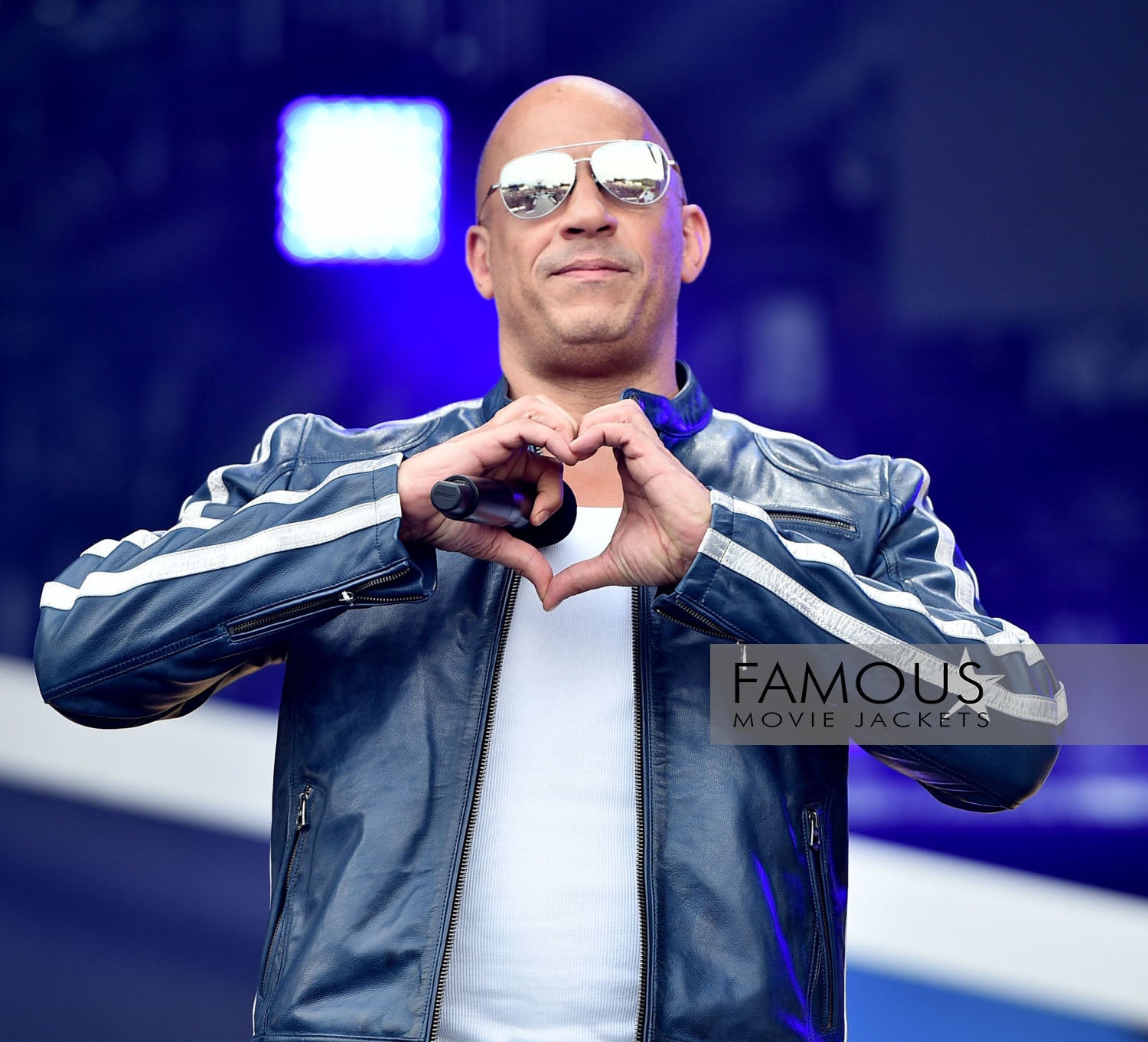 The Road To F9 Concert Vin Diesel Leather Jacket