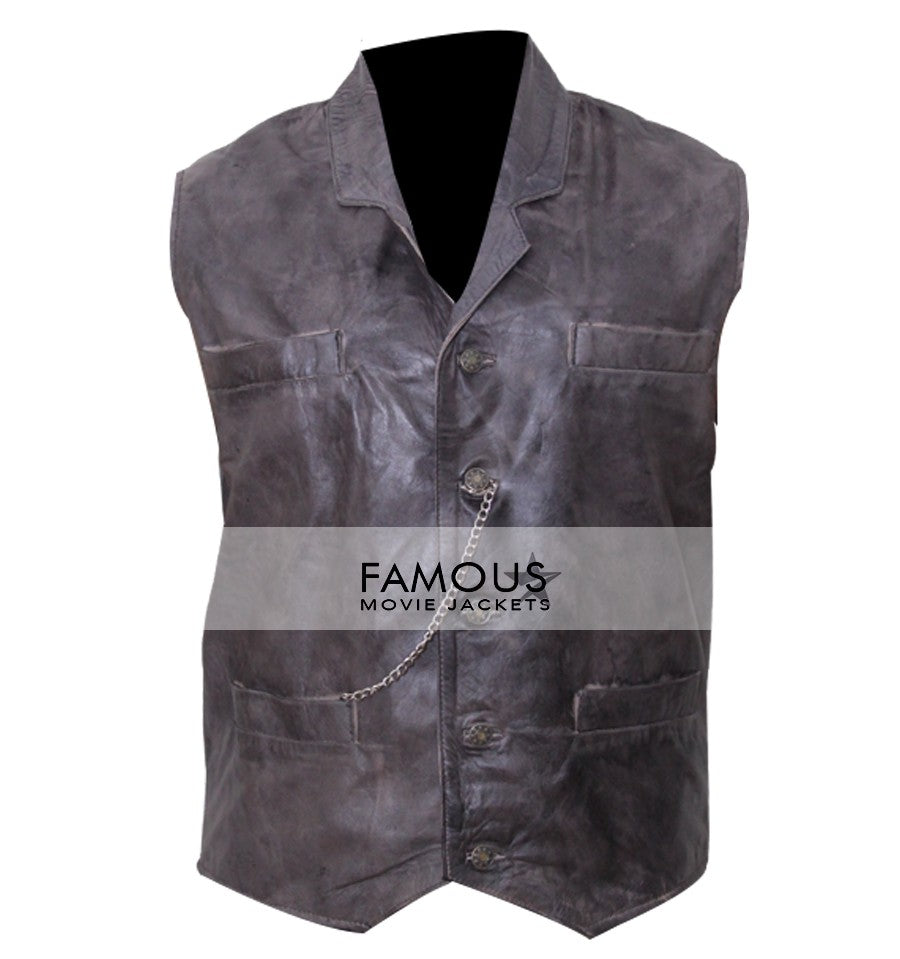 Hell On Wheels Cullen Bohannon Leather Vest