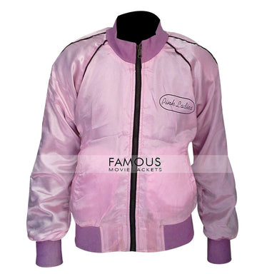 Michelle Pfeiffer Grease 2 Pink Ladies Reversible Satin Jacket