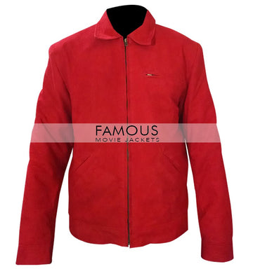 Smallville Clark Kent Red Suede Jacket