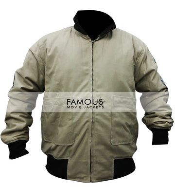 Brad Pitt Fury WW2 Kay Canvas Tanker Jacket