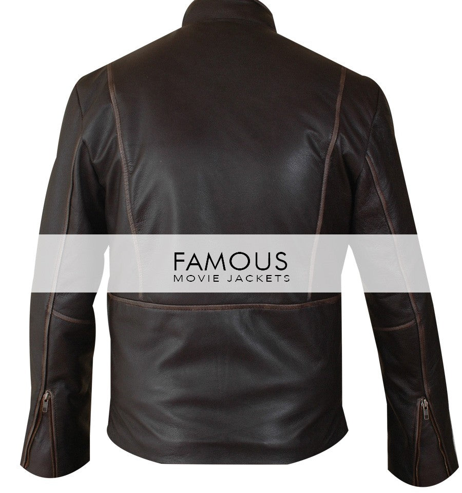 Garret Hedlund Tron Legacy (Sam Flynn) Leather Jacket