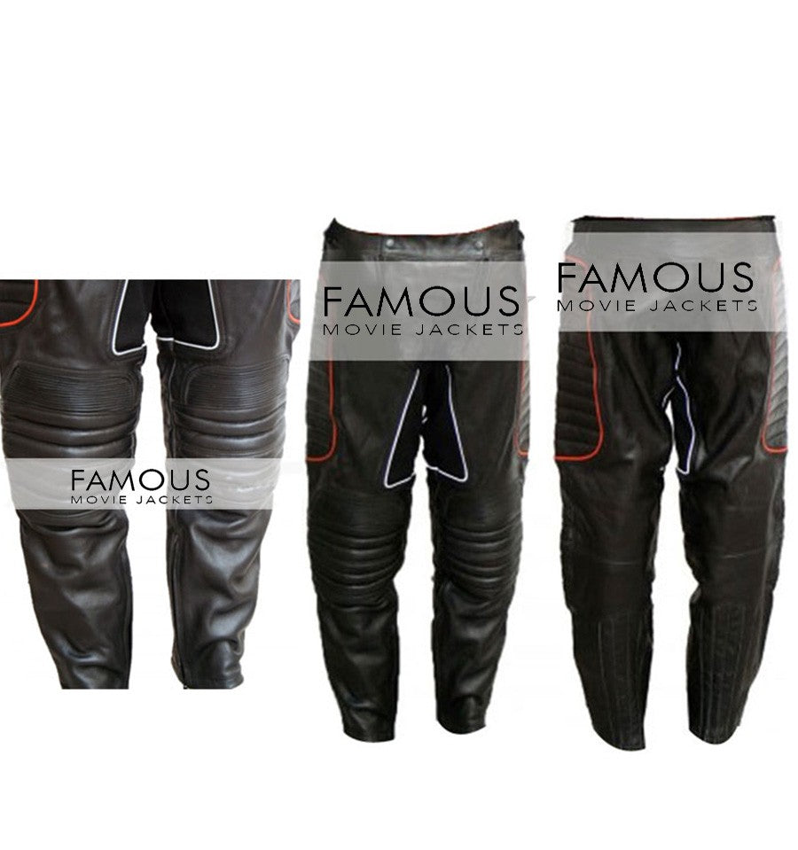 X-Men Wolverine Hugh Jackman Motorcycle Leather Pant