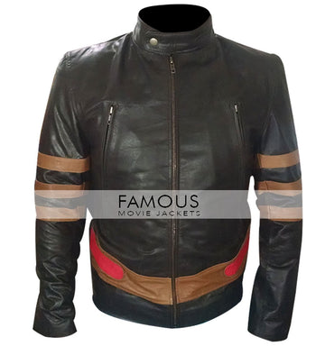 X-Men Wolverine XO Biker Leather Jacket