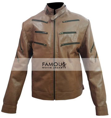 Arrow Season 2 Michael Jai White Brown Jacket