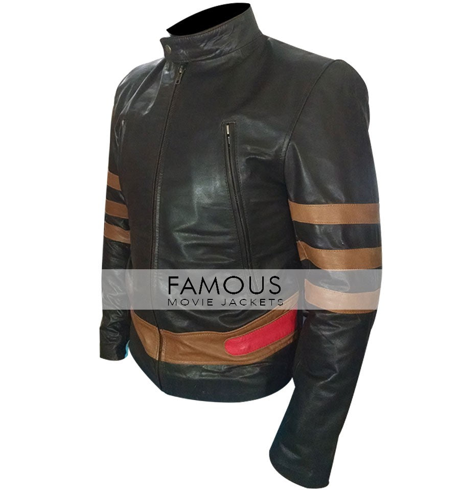 X-Men Wolverine XO Biker Leather Jacket