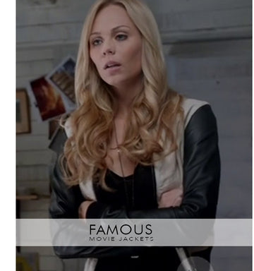 Laura Vandervoort (Elena Michaels) Bitten Bomber Jacket