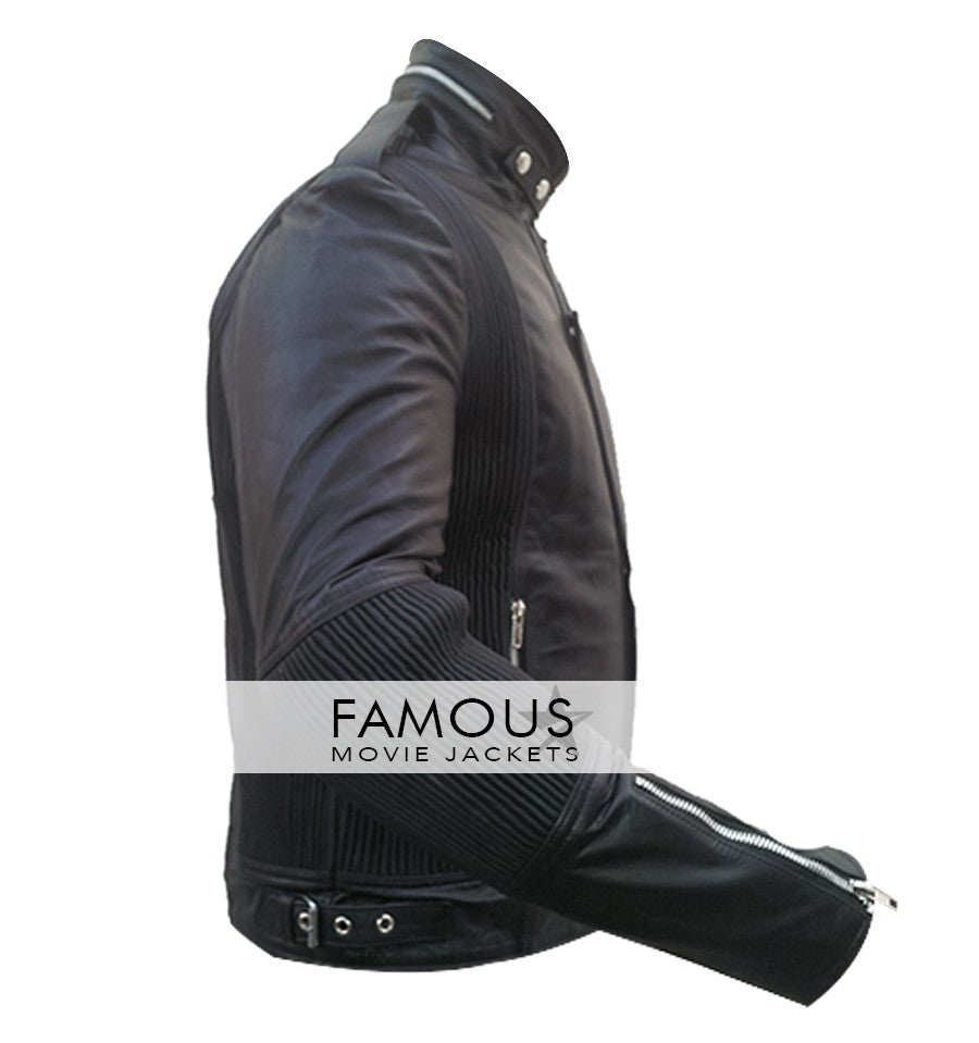 Daft Punk 2007 World Tour Black Leather Jacket