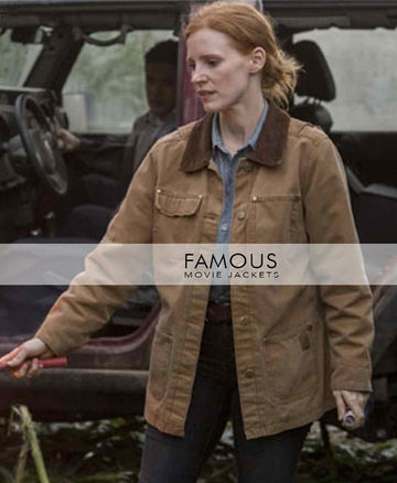 Interstellar Jessica Chastain Cotton Jacket