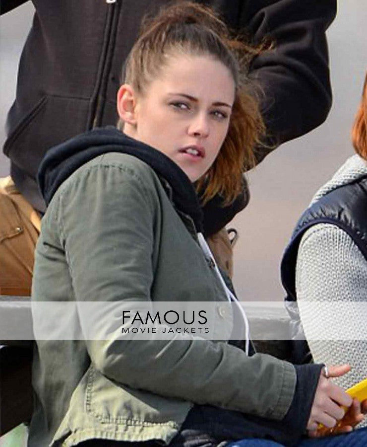 Still Alice Kristen Stewart Green Cotton Jacket