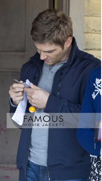 Bates Motel TV Show Mike Vogel Blue Jacket