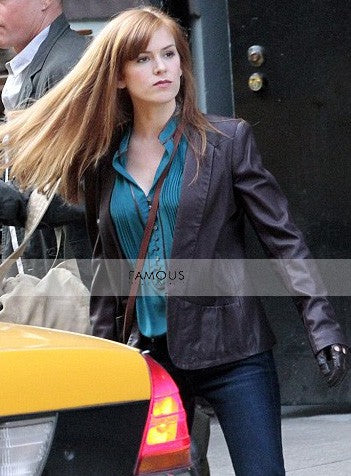 Now You See Me Isla Fisher Brown Coat Jacket