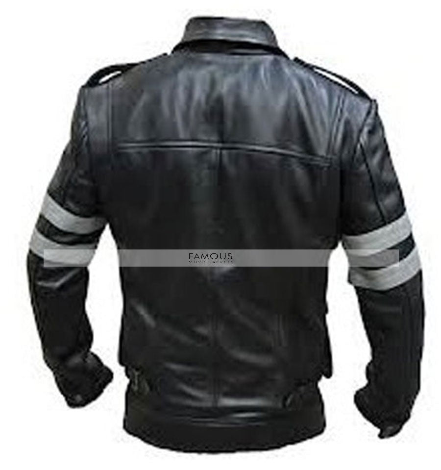 Resident Evil Leon Kennedy Black Gaming Jacket