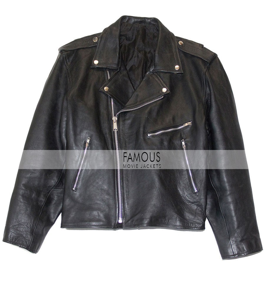 One Direction Zayn Malik Black Leather Jacket