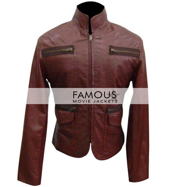 Alicia Witt 88 Minutes Brown Jacket