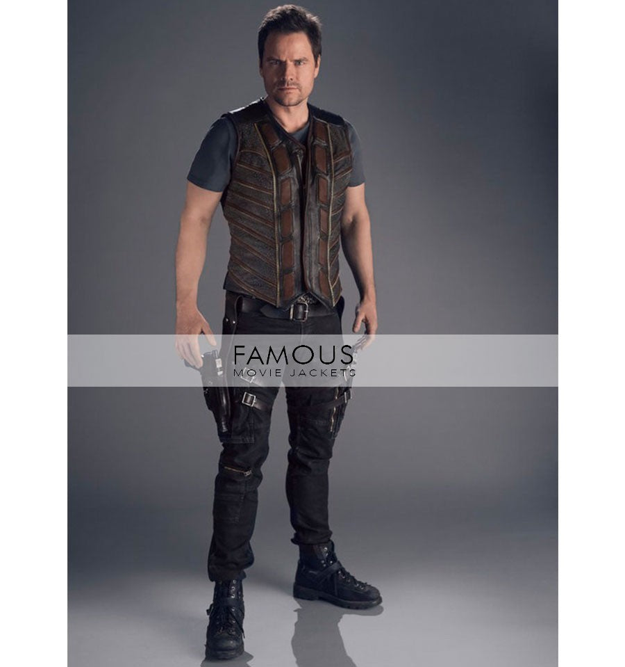 Dark Matter TV Series Anthony Lemke Three Leather Vest