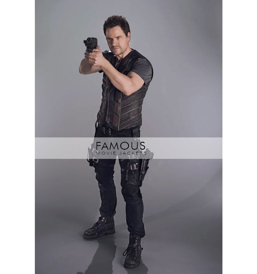 Dark Matter TV Series Anthony Lemke Three Leather Vest