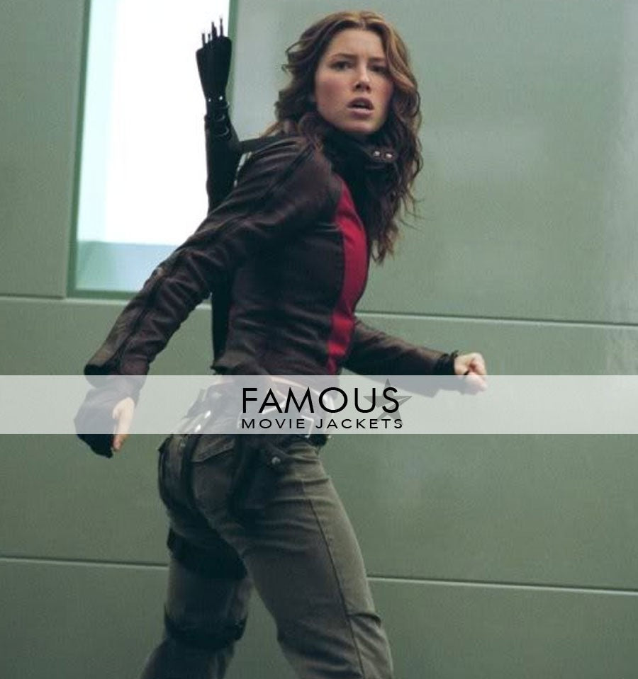 Blade Trinity Jessica Biel Black Jacket