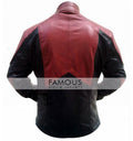 Superman Smallville Red And Black Leather Jacket