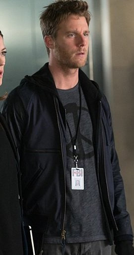 Limitless Tv Series Jake McDorman Navy Blue Bomber Jacket