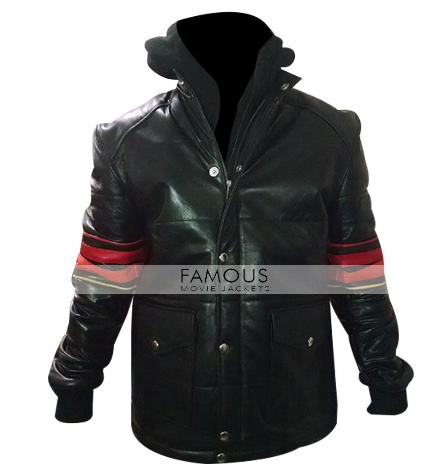 Brian Finch Limitless TV Series Jake McDorman Stripes Jacket