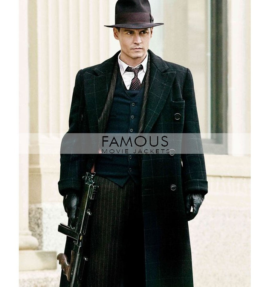 PUBLIC ENEMIES JOHNNY DEPP LONG COAT