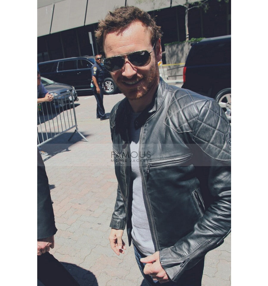 X-Men Apocalypse Michael Fassbender Black Jacket