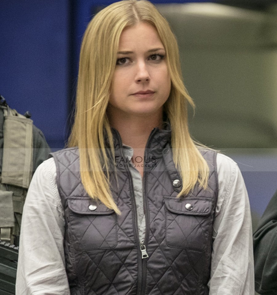 Emily Vancamp Captain America Civil War Sharon Carter Vest