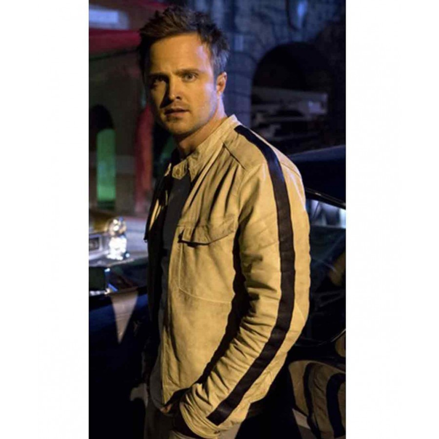 Need For Speed Aaron Paul White Jacket