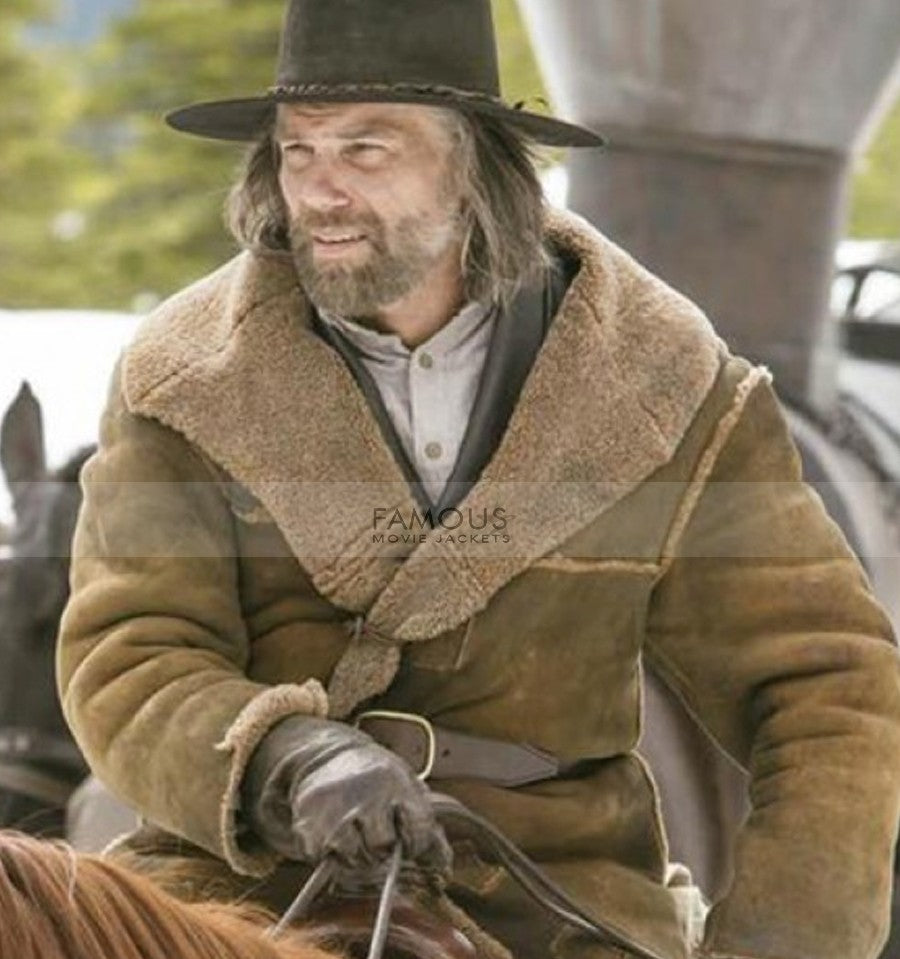 Hell On Wheels Cullen Bohannon Shearling Coat