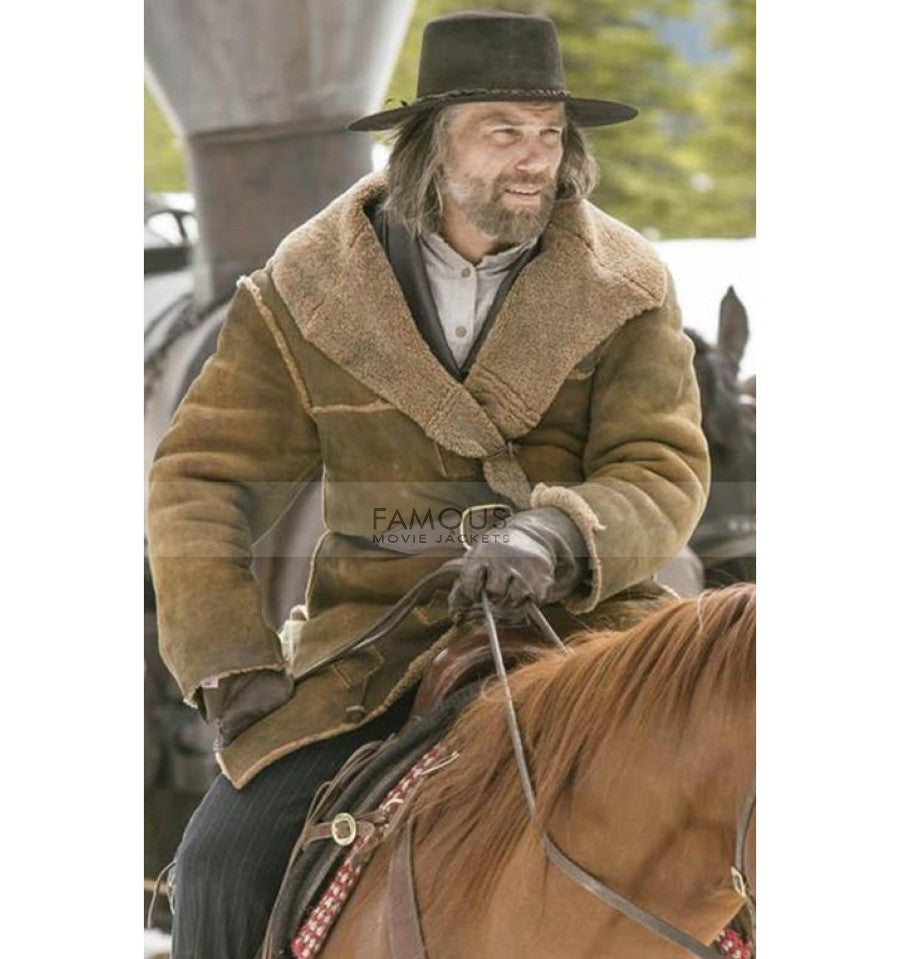 Hell On Wheels Cullen Bohannon Shearling Coat