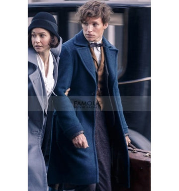 Fantastic Beasts Eddie Redmayne Wool Coat