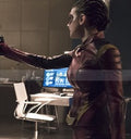 The Flash Trajectory Eliza Harmon Red Costume Jacket