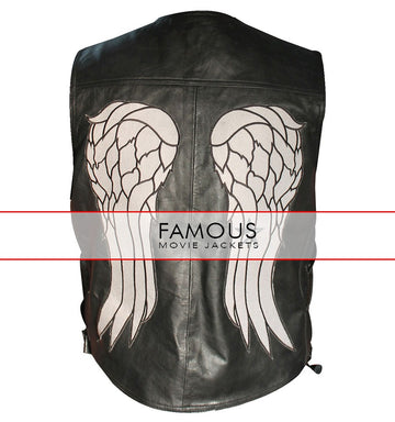 Walking Dead Daryl Dixon Leather Vest Sale