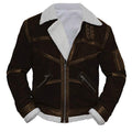 Power 50 Cent Brown Shearling Jacket