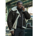 Power 50 Cent Brown Shearling Jacket