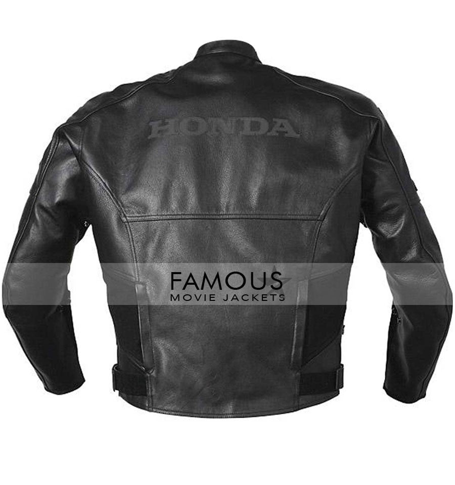 Joe Rocket Honda Superhawk Black Biker Jacket