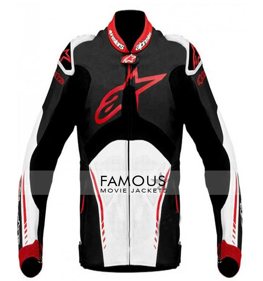 Alpinestars Atem Biker Racing Leather Jacket