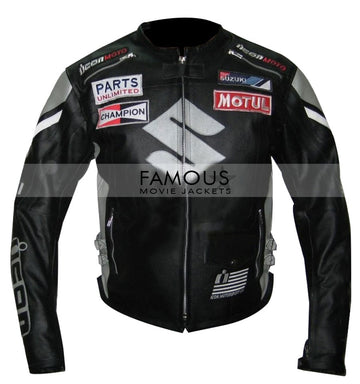 Suzuki Motul Icon Motorcycle Leather Jacket