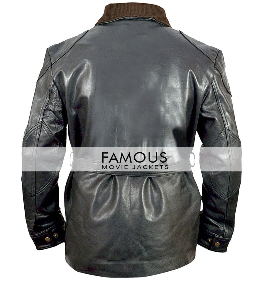 Dark Knight Rises Bane Black Leather Jacket