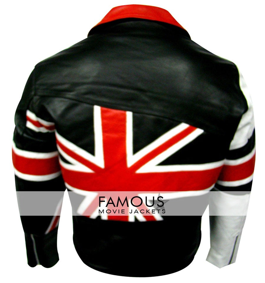 Black British Flag Union Jack Jacket