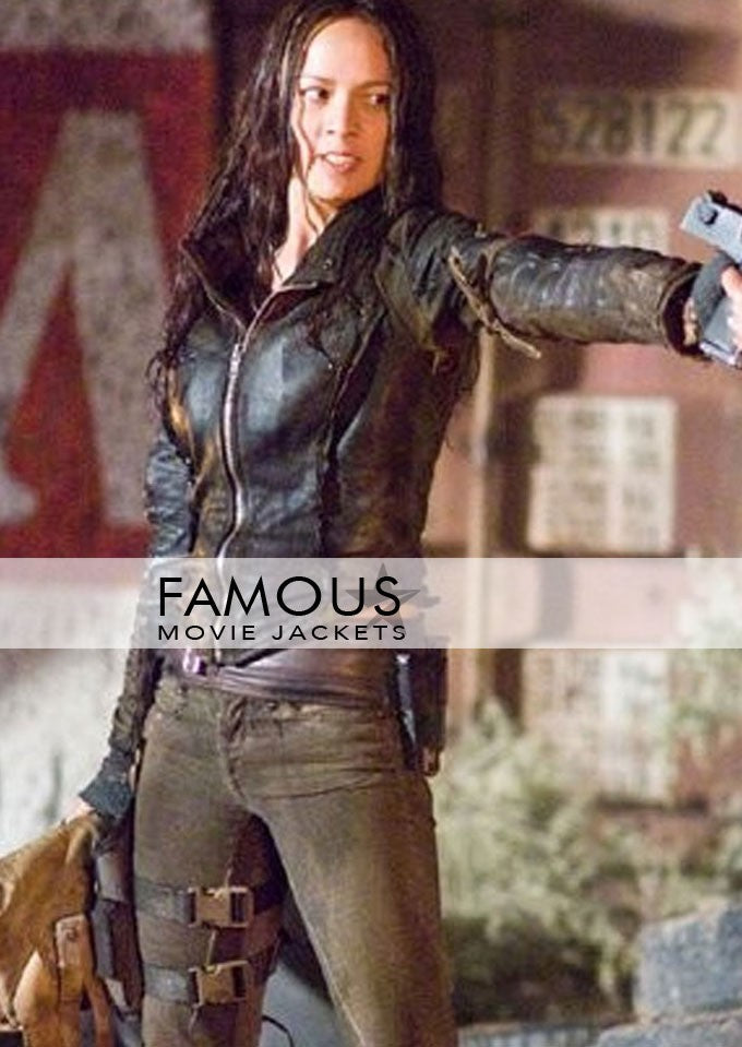 Terminator 4 Salvation Moon Bloodgood (Blair Williams) Black Jacket