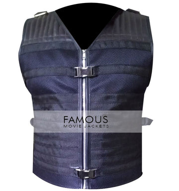 Expendables 3 Sylvester Stallone (Barney) Leather Vest Jacket