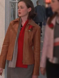 Alexis Bledel Gilmore Girls Rory Gilmore Brown Jacket