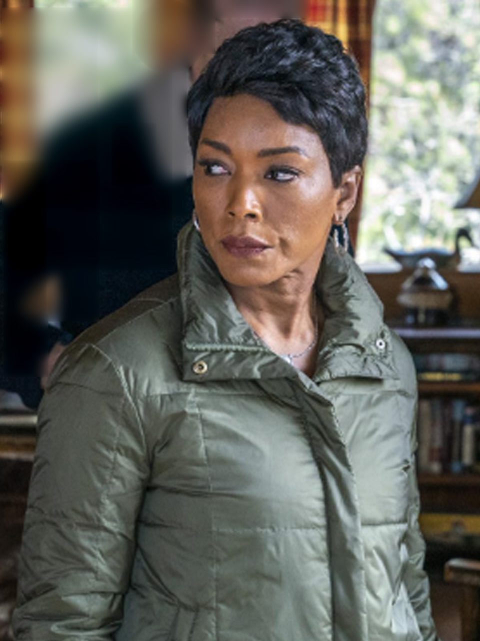 Angela Bassett 9-1-1 Athena Grant Green Jacket