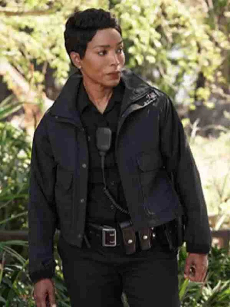 Athena Grant 9-1-1 Black Jacket