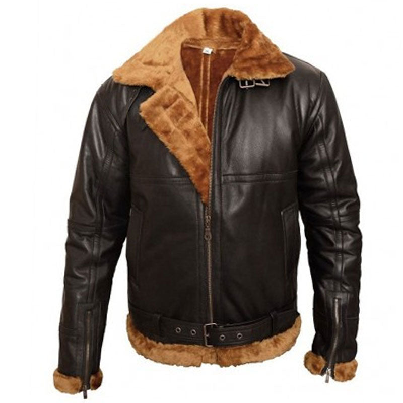 b3 shearling jacket