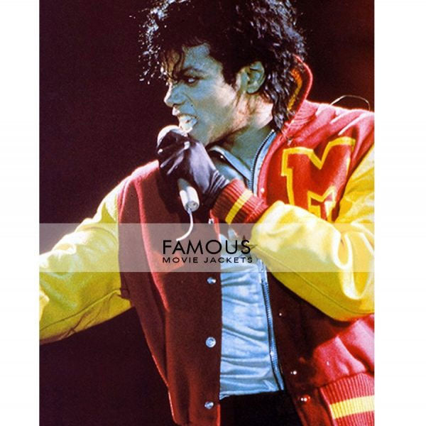 Bad Tour Michael Jackson Thriller M Leather Jacket