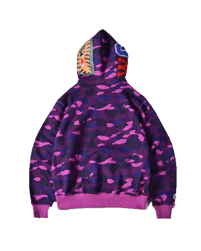 Bape purple shark hotsell